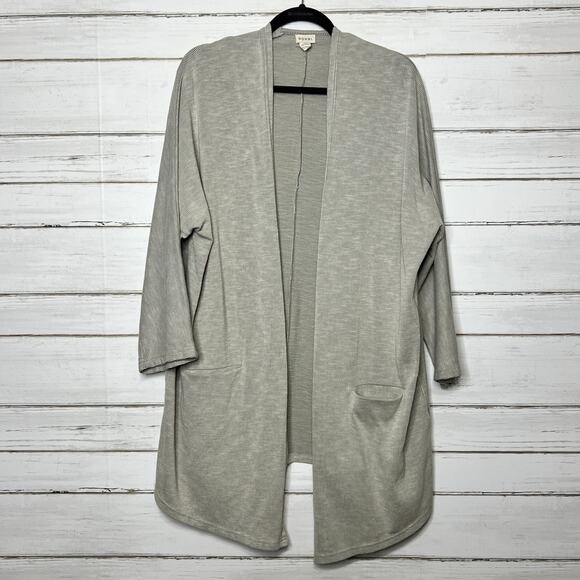Donni Anthropologie Open Front Cardigan Size Large - Picture 1 of 9